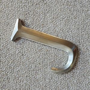 "J" wall hanging